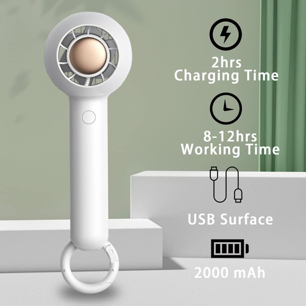 Mini Handheld Fan Rechargeable, Portable Fan For Travel, Personal Lash Fan For Women Makeup With 2Speeds 810 Hours Operated Mini Handheld Fan Rechargeable, Portable Fan For Travel, Personal Lash Fan For Women Makeup With 2Speeds 810 Hours Operated