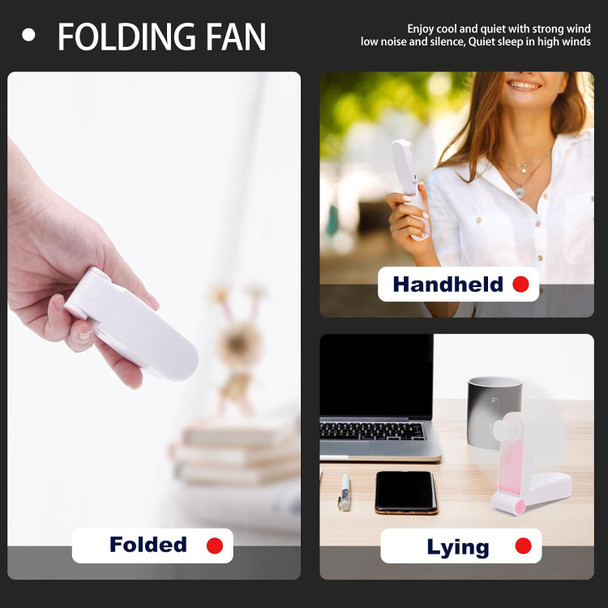 Personal Handheld Fan, Mini Portable Pocket Fan, Little Folding Fans Usb Rechargeable For Woman Girls Makeup Outdoor Travel Personal Handheld Fan, Mini Portable Pocket Fan, Little Folding Fans Usb Rechargeable For Woman Girls Makeup Outdoor Travel