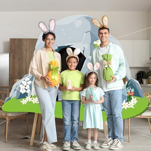 Zoiiwa Jesus Tomb Easter Decor Backdrop Resurrection Of Jesus Background Banner Easter