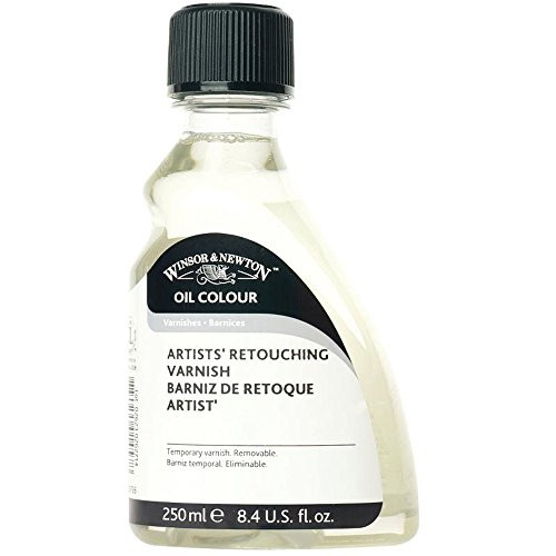 Winsor and Newton Artists' Retouching Varnish Bottle 250Ml