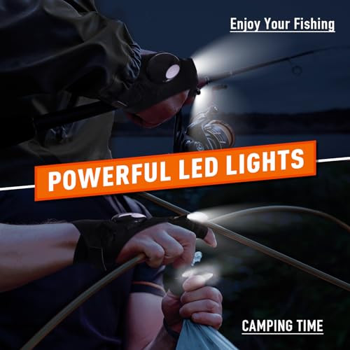 Lenski Fathers Day For Husband Dad Gifts For Men Flashlight Gloves