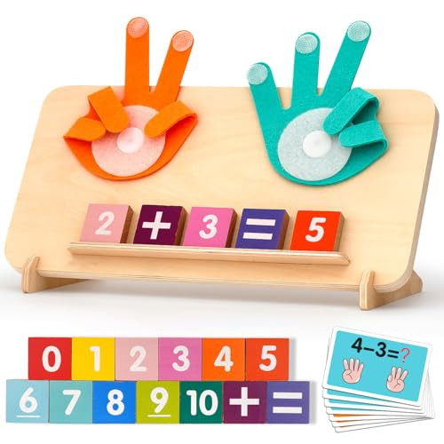 Motree Preschool Learning Toys For Toddlers 24 Educational Math Manipulatives Number Counting