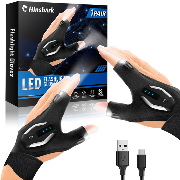 Hinshark Fathers Day For Husband Dad Gifts For Men Led Flashlight