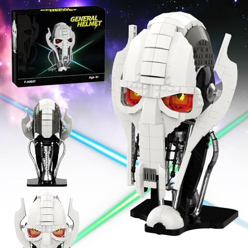 Aphpaio General Helmet Building Sets Collection Space Wars Figures Model With Buildable 710 Pcs