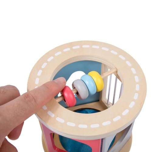 Yunhe Xinqiao Toys Factory Montessori Toys For 1 Year Old Wooden Rolling Shape Sorter' Silicone 4 Pcs