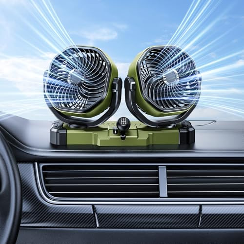 Xuenair // Universal Dashboard Fan For Car Suv Pickup Truck Rv Vehicles 5V