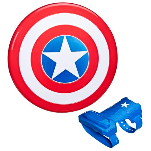 Marvel The Avengers Captain America Magnetic Shield and Gauntlet 2Piece Toy Figure Set