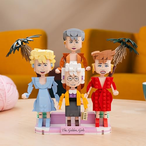 Brickcraft The Golden Girls Building Blocks Set Brick Toy Kit For Ages 734 Pcs