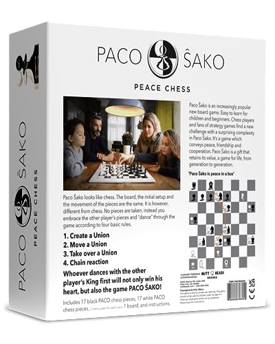 Paco Sako Peace Chess Game Super Fun For Chess Lovers Make Peace While