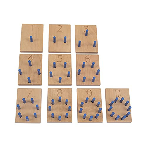 Adena Montessori Math Materials 110 Counting Pegs