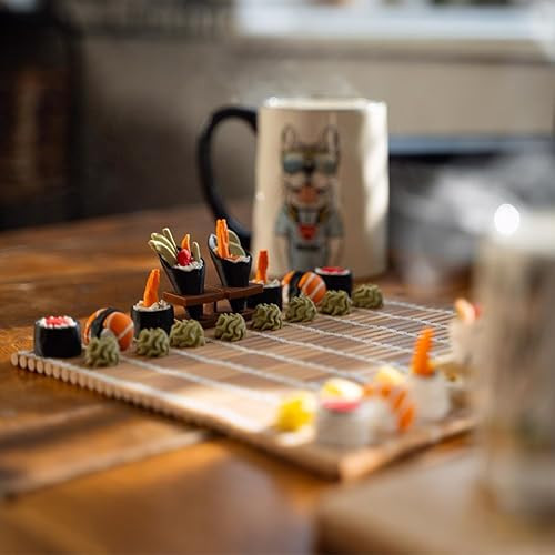 Syhloke Sushi Chess Set 3D Printed SushiThemed Chess Pieces With Bento Box