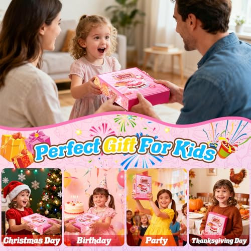 Trubic 18 Minature Food Slime Kit For Girls Mini Sweet Dessert and