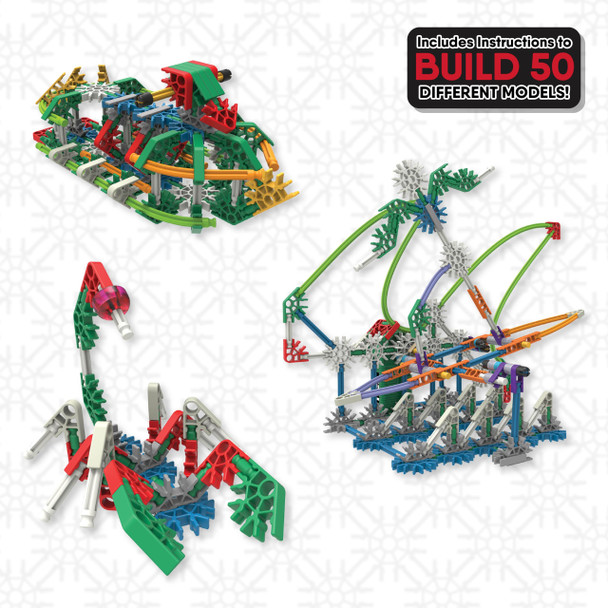 K'Nex Power and Play Motorized Set 529 Pieces