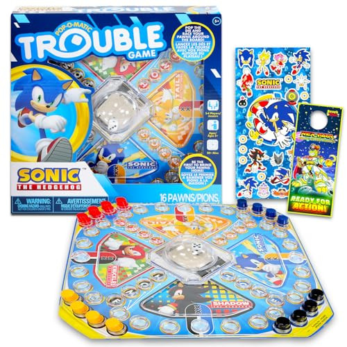Sonic The Hedgehog Pop Up Board Game