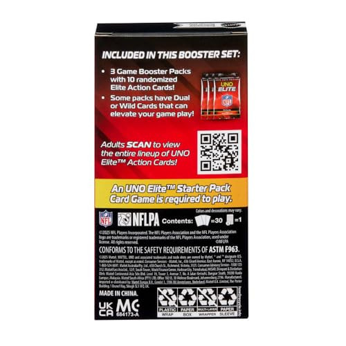 Uno Nfl Booster Packs