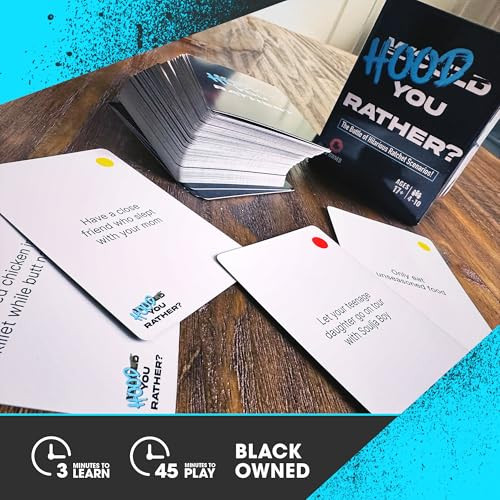 Doin' The Most Hood You Rather: Urban Black Culture Party. Games For Adults With Black