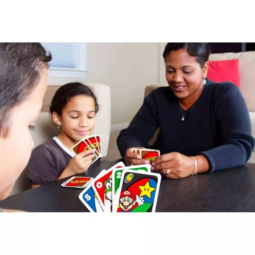 Super Mario Ultimate Super Mario Uno Cards Set