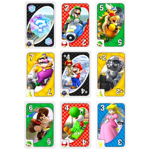 Super Mario Ultimate Super Mario Uno Cards Set