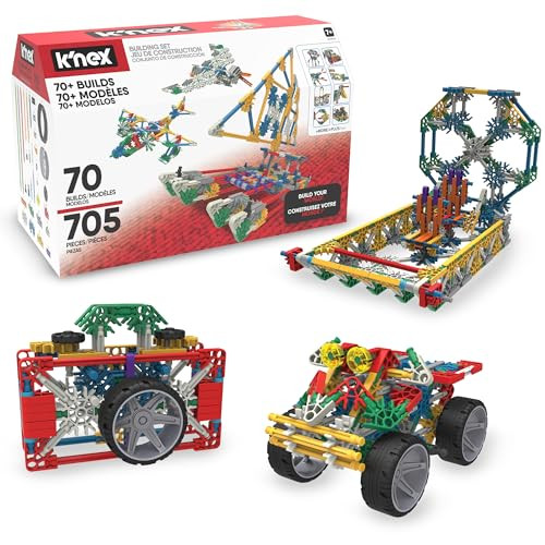 K'Nex 70 Model Building Set 705 Pieces