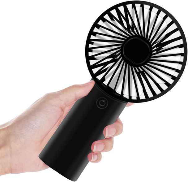 Handheld Fan, Portable Fan With Usb Rechargeable Battery, 3 Speed For Indoor, Outdoor, Makeup, Travelling, Camping, Summer Handheld Fan, Portable Fan With Usb Rechargeable Battery, 3 Speed For Indoor, Outdoor, Makeup, Travelling, Camping, Summer