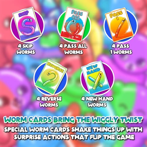 Rummy Gummies Exciting Family Card Game 25 Players Ages 8+ Colorful Gummy Bear
