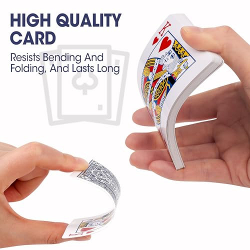 Bgup Playing Cards 36 Decks Of Cards Bulk Standard Size Poker Cards Red