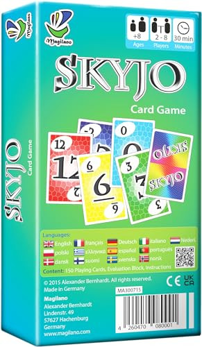Magilano Skyjo Fun Card Game For Young And Least Young Fun Game