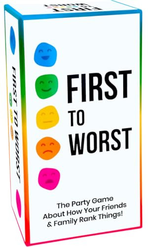 First To Worst Party Game