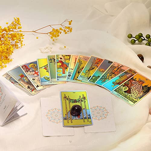 Magicseer Rainbow Tarot Cards Decks Tarot Card And Book Sets For Beginners
