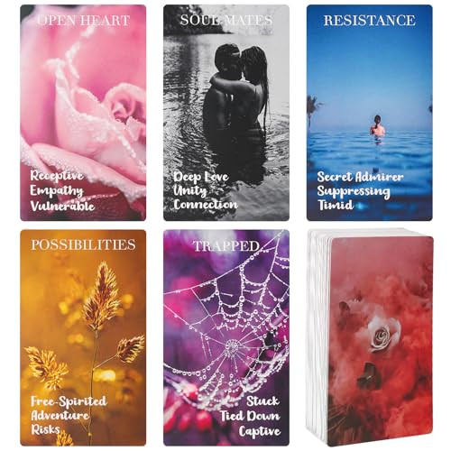 Fofeadm Oracle Cards Love Oracle Cards Deck With Meaning On Them Love 78 Pcs