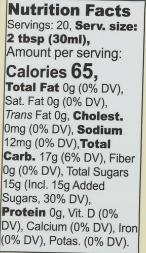 Wholesome Organic Lite Pancake Syrup 20 Fz