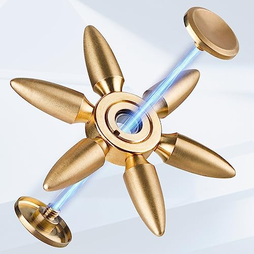 Atesson Fidget Spinners ToyUltra Durable Stainless Steel Bearing High Speed 35 Min Stainless Steel