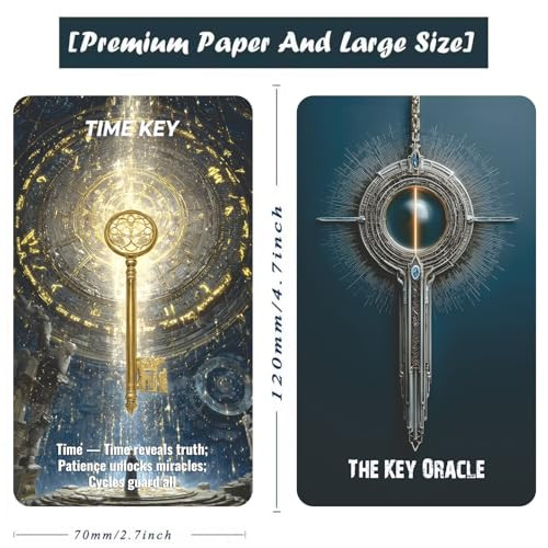 Sishui The Key Oracle Card Deck For Beginners Oracle Card Tarot Set