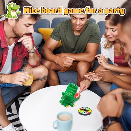 Als Ailisuo Upgraded Crocodile Teeth Dentist Game For Kids Alligator Push Teeth Down