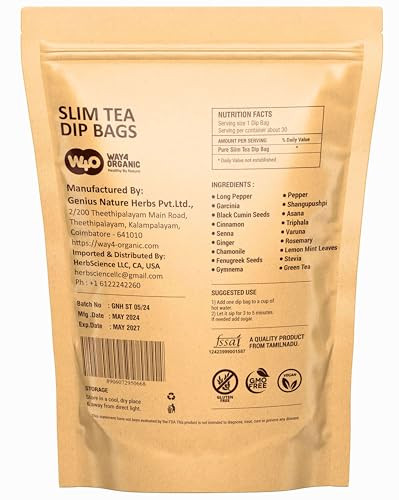 Way 4 Organic W4O Detox Herbal Tea