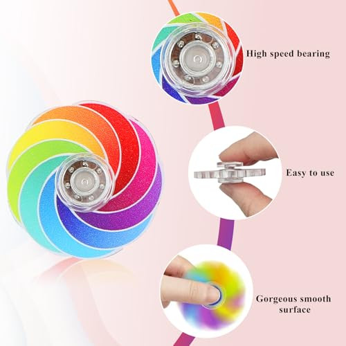 Cymeray Mini Fidget Spinners 60 Pack