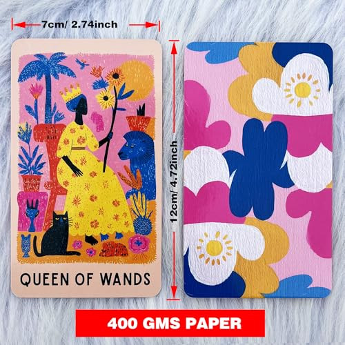 Empathsoul Tarot Cards Deck 78 Cards With Guidebook Color Of Joy Tarot