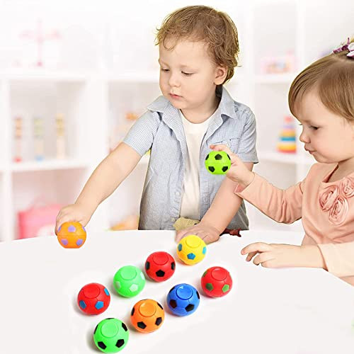 Zjdl Mini Fidget Spinners Soccer Ball Toys For Kids Soccer Party Favors 32 Pcs