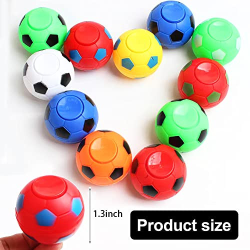 Zjdl Mini Fidget Spinners Soccer Ball Toys For Kids Soccer Party Favors 32 Pcs
