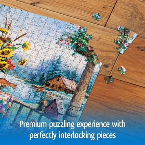 Wonder Forge Country Hideaway Jigsaw Puzzle For Adults 1000 Piece