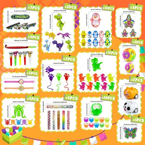 Xipegpa Party Favors Toy Assortment For Classroom Rewards Bulk Toys Birthday Party 65Pcs
