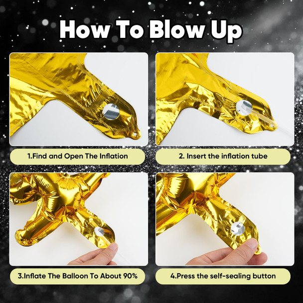 Xjyxqf Graduation Balloons Large Variety Mylar Balloons Set For Graduation Party 8Pcs