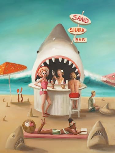 York Puzzle Company Janet Hill Sand Shark Bar 500 Piece