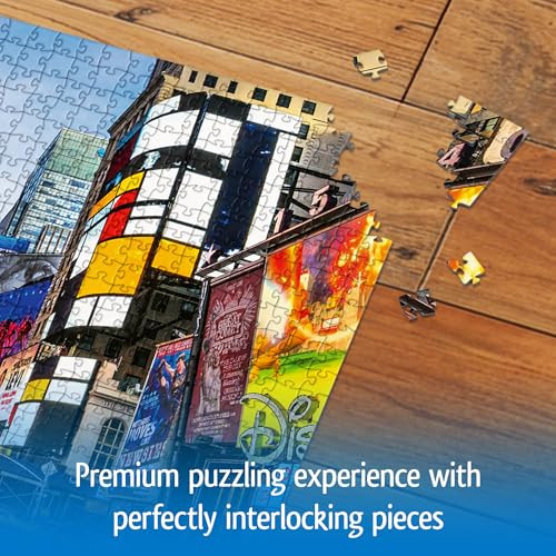 Wonder Forge Times Square York Jigsaw Puzzle For Adults 1000 Piece