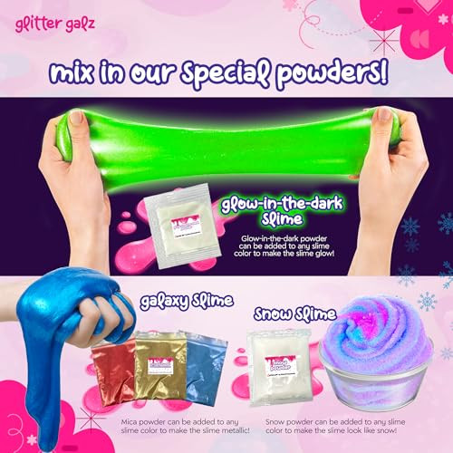Glitter Galz Ultimate Slime Kit For Kids Easter Butter Slime Making Set For 75 Pcs
