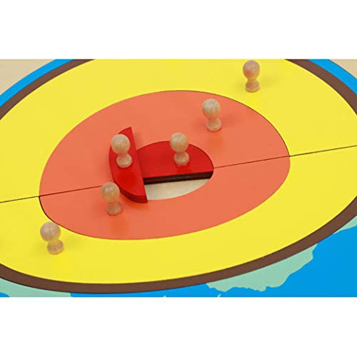 Adena Montessori Earth Core Puzzle Adena Montessori Materials Geography Development Learning The Earth