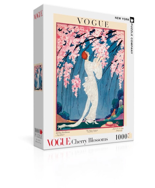 York Puzzle Company Vogue Magazine Cherry Blossoms 1000 Piece