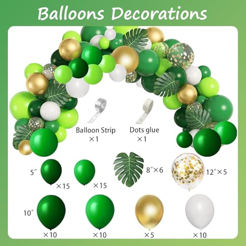 Helowana Dinosaur Birthday Decorations 397 Pcs