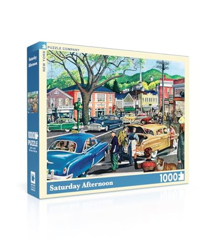 York Puzzle Company General Motors Saturday Afternoon 1000 Piece