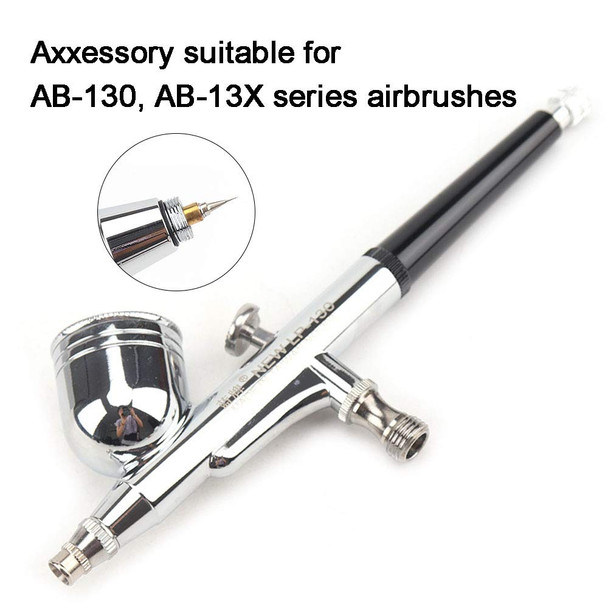9Pcs Airbrush Nozzle Kit - 0.2mm 0.3mm 0.5mm Replacement Parts for Airbrush Spray Gun Accessories